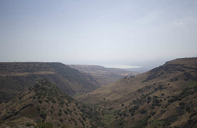 Overlook of the Sea of Galilee