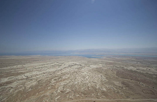 Dead Sea Overlook From Masada