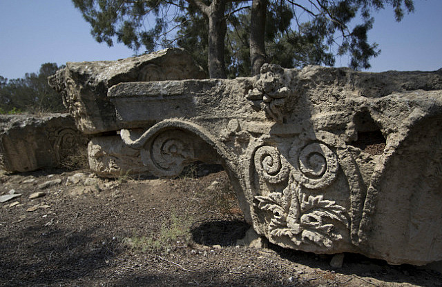 Capital from Temple of Zeus