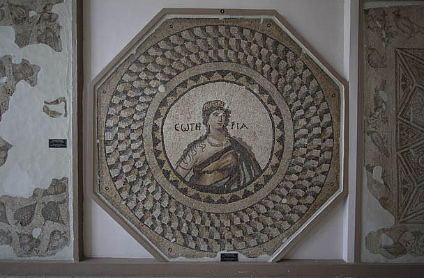 Mosaic - Personification of Soteria