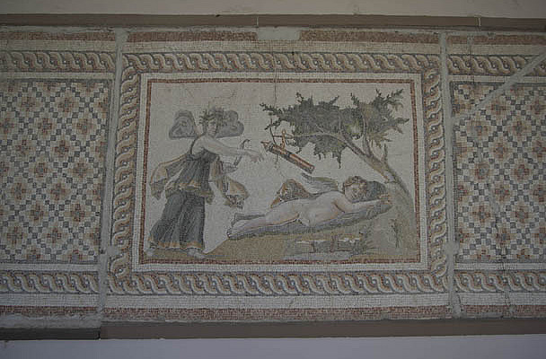 Mosaic - Psyche and Eros