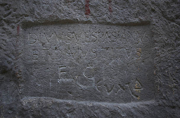 Vespasian & Titus Inscription