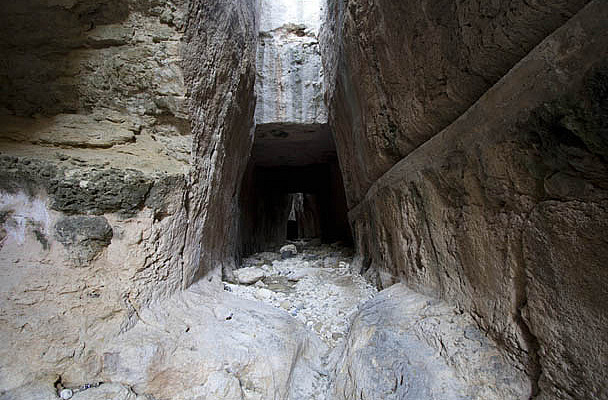 Vespasian & Titus Tunnel Lower Opening