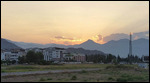 Sunset Behind the Beydağları Mountains