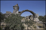 Archways From Herodes Bath Complex
